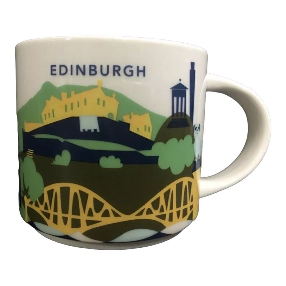 Starbucks Edinburgh (Scotland) YAH You Are Here UK Mug Coffee New/Boxed